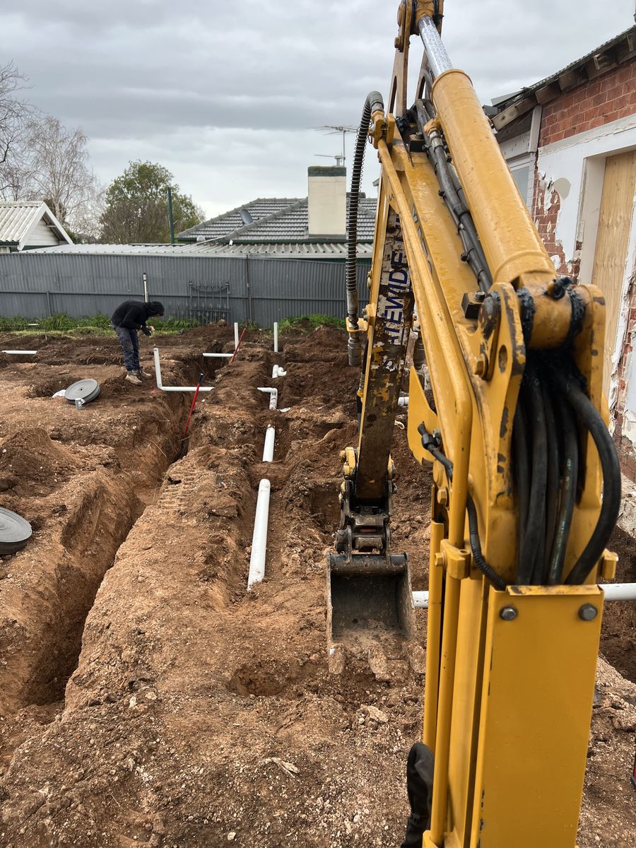 Drainage and pipe work — Davidson Plumbing and Gas, Adelaide