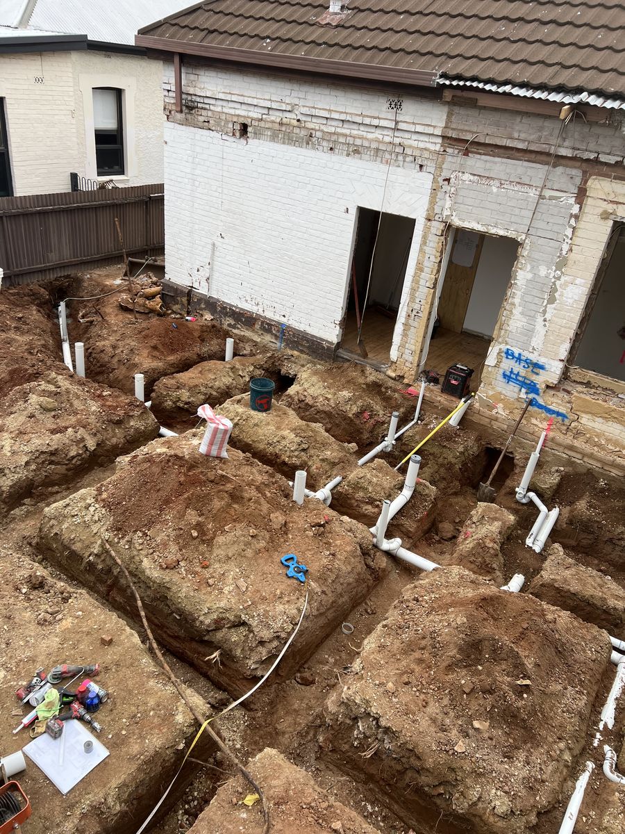 Drainage and pipe work — Davidson Plumbing and Gas, Adelaide