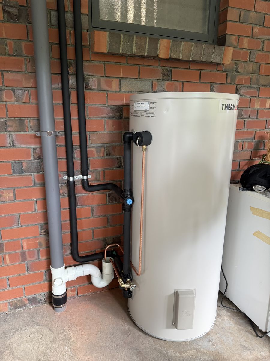 Hot water unit installation — Davidson Plumbing and Gas, Adelaide