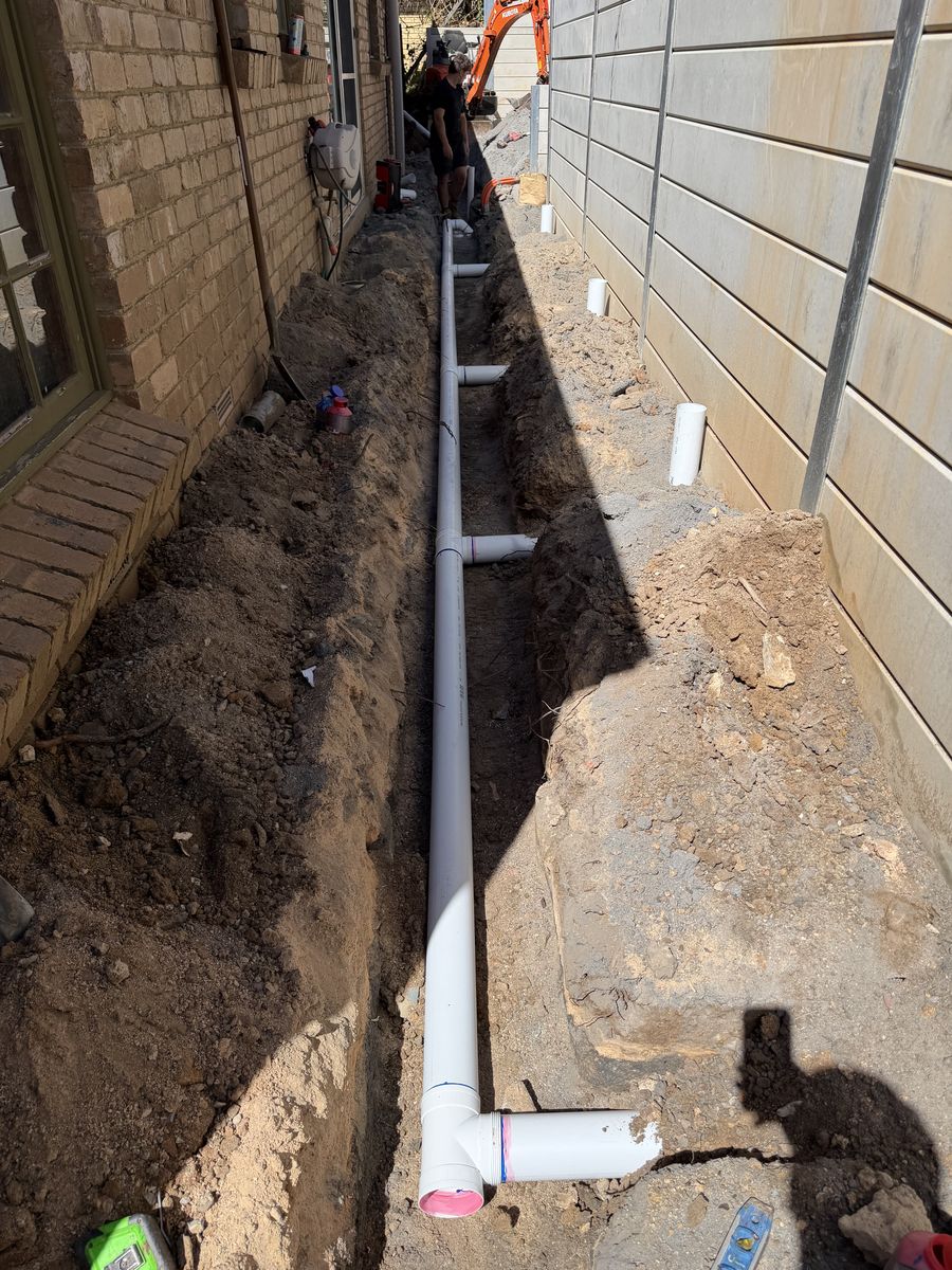 Stormwater installation — Davidson Plumbing and Gas, Adelaide