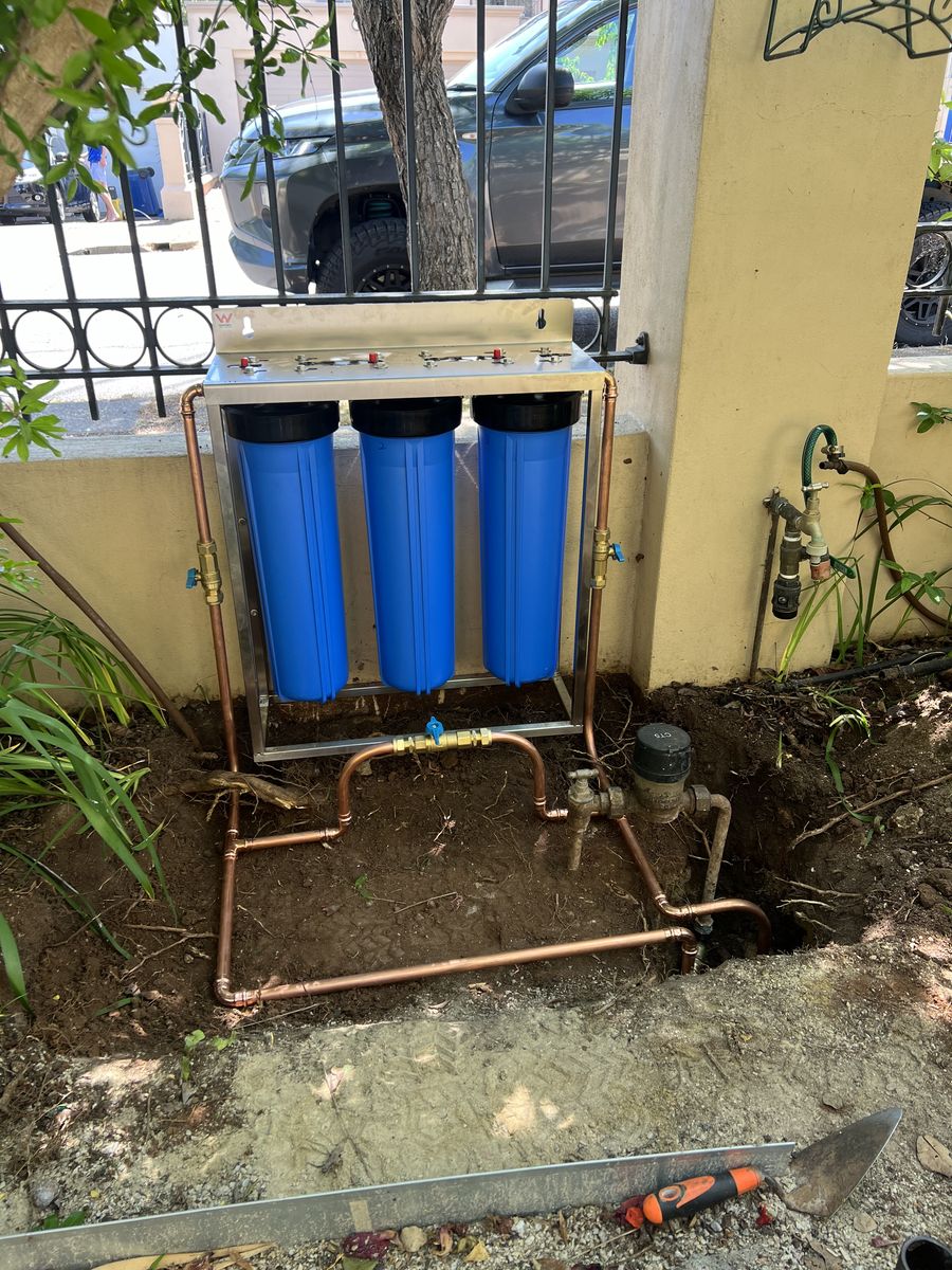 Water filtration system — Davidson Plumbing and Gas, Adelaide