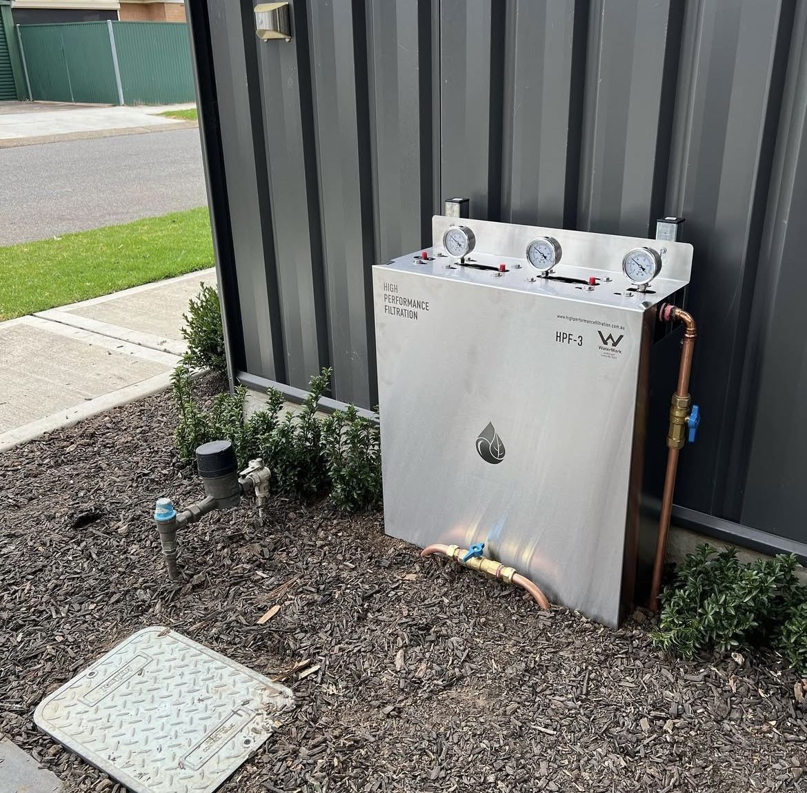 Water filtration system — Davidson Plumbing and Gas, Adelaide