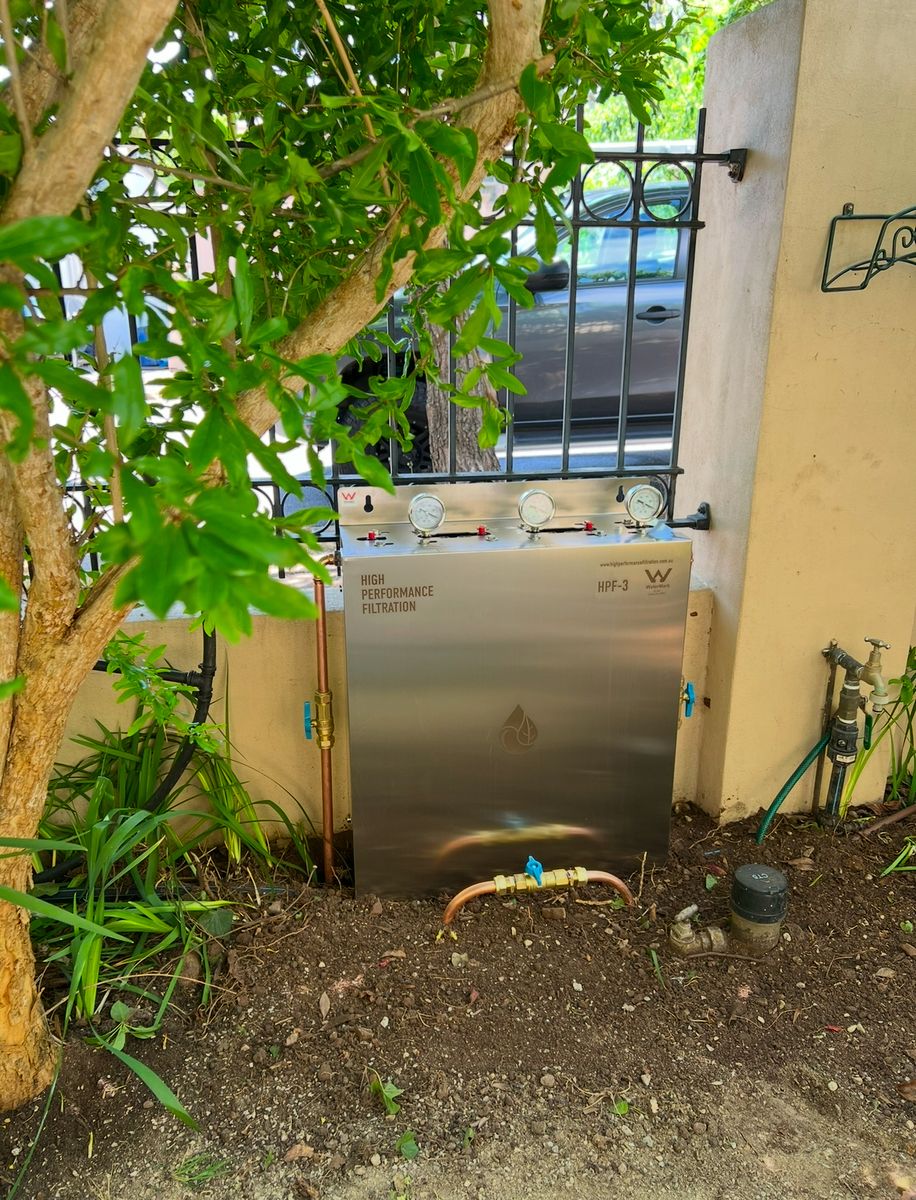 Water filtration system — Davidson Plumbing and Gas, Adelaide